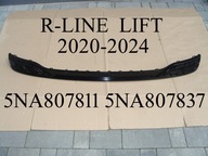 Dyfuzor listwa spoiler tył dokładka zderzaka tylnego VW Tiguan 2II R-Line