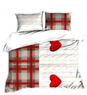 Pościel kora lux 220x240 + 2x70x80 + 1x40x40 guzik K 237 Złamane serce