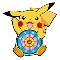 Tarcza DART Pokemon Pikachu gra na rzepy bezpieczne rzutki