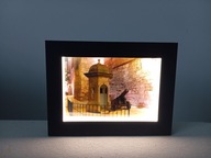 Ramka dekoracyjna do zdjęcia LED