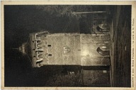 Pocztówka Kraków w nocy Brama Floriańska 1936