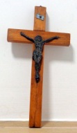 Pan Jezus na krzyżu .