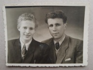 PRL mężczyźni fryzura moda 1950 (1640b)