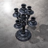 Elegancki świecznik - kandelabr