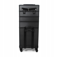KUFEREK KOSMETYCZNY WALIZKA KUFER LAMPA KOSMETYKI TROLLEY ALUMINIUM