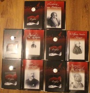 WIELCY KOMPOZYTORZY - 5 SZT. SREBRO + 5 CERTYFIKATÓW + 5 CD + 5 KSIĄŻKA