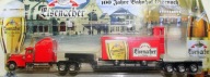 CIEZAROWKA MODEL LAWETA wiezie wagonik kolejowy skala ok 1:87
