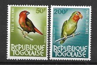 Togo xx D453 fauna ptaki MNH VF 15,50 euro