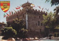 FRANCJA - CAGNES SUR MER - ZAMEK - HERB - FIAT 850 SPORT COUPE