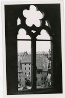 MALBORK - ZAMEK KRZYŻACKI WIDOK Z OKNA