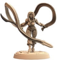 Embrace of Simoon Pustynna Wojowniczka z Batem Pinup C RPG Druk 3D NSFW