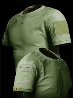 Koszulka wojskowa TAKTYCZNA mundurowa ZIELEŃ WOJSKOWA wygodna M