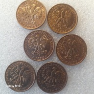 2 zł złote 1975 rok i 1977 rok bardzo ładne, około mennicze,