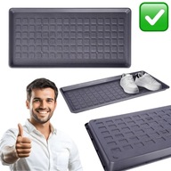 MATA TACKA NA BUTY - MOCNA SZARA MATA OCHRONNA WYTRZYMAŁA 70 x 35 cm VILDE