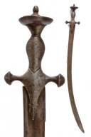 Tulwar szabla / India, XIXw.