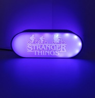 Lampa Stranger Things LED RGB z pilotem 16 kolorów dwustronna 230V