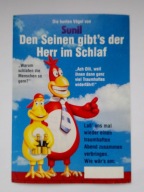 SUNIL - reklama płynu do prania dla tych kórzy nie śpią - stara pocztówka