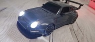 Samochód zdalnie sterowany Porsche RWB szary Pandem Gray do Driftu LED jdm