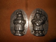 STARA FORMA DO CZEKOLADY DZIEWCZYNKA Z DZIECKIEM