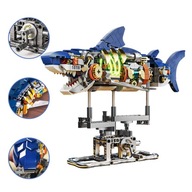 MECHANICZNY REKIN TECHNIC 687 EL KLOCKI KONSTRUKCYJNE LED RUCHOMY MODEL