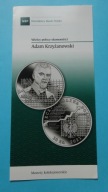Folder 10 zł 2021 ADAM KRZYŻANOWSKI,stan I