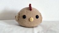 KURA amigurumi - Ręcznie robiona - Dekoracja Wielkanocna - Handmade