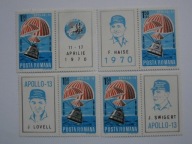 Rumunia - Apollo 13 - Kosmos - Mi. 2863 z przyw. z bl. 77 **