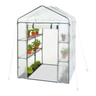 Szklarnia ogrodowa PARKSIDE 140x140x200 cm foliowa siatkowa mocna