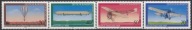 Niemcy 1978 Znaczki 964-7 ** lotnictwo stare samoloty balony Zeppelin