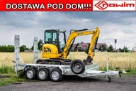 Przyczepa ciężarowa DMC 2700–3500 kg do sprzętu budowlanego trzyosiowa 3.5t