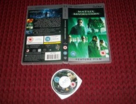 MATRIX REVOLUTIONS KULTOWY FILM WACHOWSKICH VIDEO PSP KEANU REEVES jak NOWY