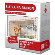 Siatka zabezpieczająca JACOPIC 6 m x 3 m beżowy