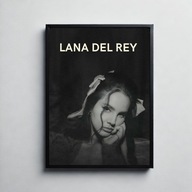Plakat A3 Poster Lana Del Rey - dekoracja, muzyka, prezent,ozdoba do pokoju