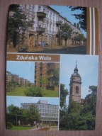 Zduńska Wola Ul. Łaska Nowe osiedle Kościół Wniebowzięcia NMP Pl. Wolności