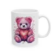 KUBEK MIŚ MISIU NA PREZENT DLA MAMY DLA DZIEWCZYNY WALENTYNKI