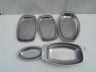 tace miski stal nierdzewna inox 5szt prostokąt REPPELINOX 18/8-10 (25)