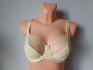 Śliczny biustonosz MATALAN cytrynkowy UK 34DD EUR 75DD nowy