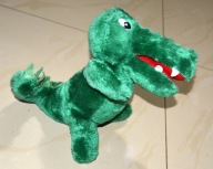 Smok, krokodyl, maskotka, 35 cm