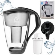 DZBANEK FILTR WODY KRANU SZKLANY DOMOWY ZESTAW DAFI CRYSTAL + WKŁAD CLASSIC