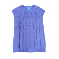 Tunika damska fioletowa z krótkim rękawem 36 38 Bonprix Collection Casual