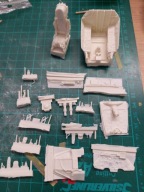 Żywica Su-27 kokpit 1/32