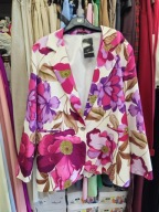 Marynarka kolorowa Plus Size Italy kwiaty !!!