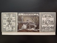 500 lat urodzin Kopernika-karnet Cepelii ze zn. Fi 2086, 89, dat. Polska 73