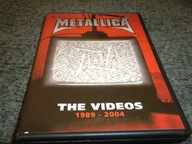 METALLICA The Videos 1989 - 2004 1ST. 2006 DVD hammet hetfield URLICH