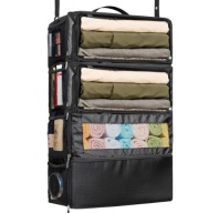 TORBA OGRANIZER WISZĄCY PODRÓŻNY 60x23x37cm CZARNY