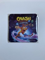 PODKŁADKA POD KUBEK TWARDA Z GRY CRASH BANDICOOT 4 PS4 FABRYCZNIE NOWA !!!