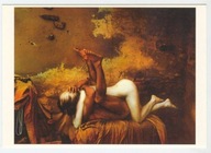 Pocztówka - J. Saudek, Zakochani na sofie / From the book ...