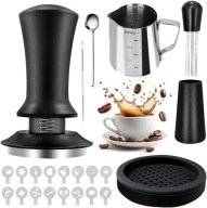 KOMPLETNY ZESTAW BARISTA DO ESPRESSO 51MM - TAMPER, DYSTRYBUTOR, AKCESORIA