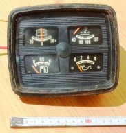 Licznik amperomierz paliwo olej woda 12V CCCP