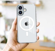 Plecki etui do Apple iPhone 16 bezbarwny Mag Safe